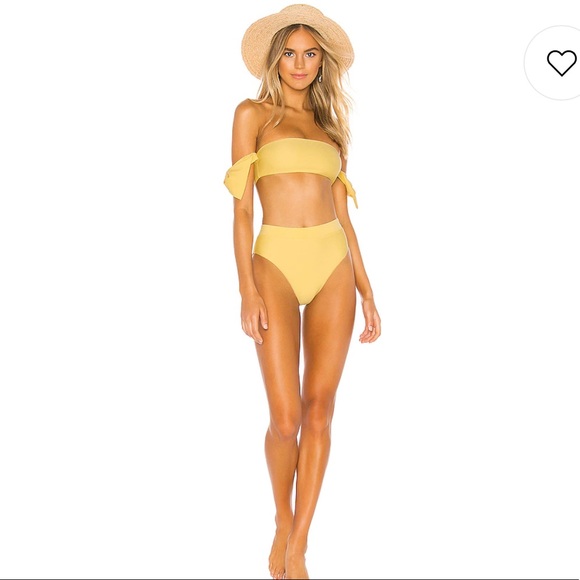 Tularosa x REVOLVE Yellow Felicity Bikini Bottom - Picture 7 of 9